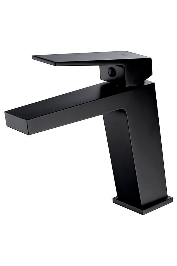 Grifo De Lavabo Line Negro Mate [ VAROBATH ] ⋆ VAROBATH